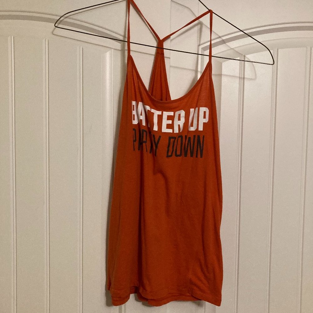 Miami Marlins Tank Top Orange Small Victoria Secret Pink Fifth And Ocean
